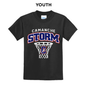 Camanche BB Youth Short Sleeve Tee-Black