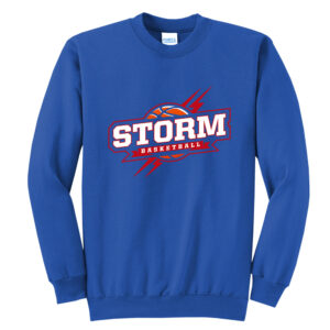 Camanche BB Unisex Fleece Crewneck Sweatshirt-Royal