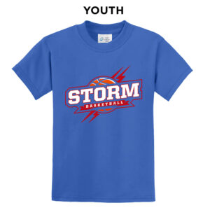 Camanche BB Youth Short Sleeve Tee-Royal