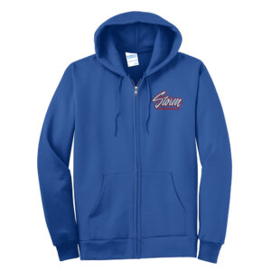 Camanche Bb Ultimate Unisex Full Zip Hoodie-Royal