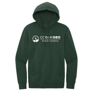 Coram Deo Unisex District V.I.T. Fleece Hoodie-Forest