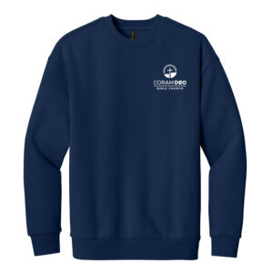 Coram Deo District V.I.T. Heavyweight Fleece Crew Unisex-Dark Royal