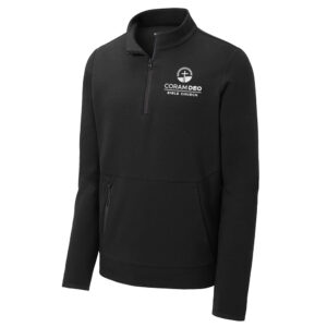 Coram Deo Sport-Tek Triumph 1/4 Zip Pullover-Black