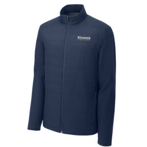 Clinton Kiwanis Sport-Tek Teknical Hybrid Jacket Men-Navy