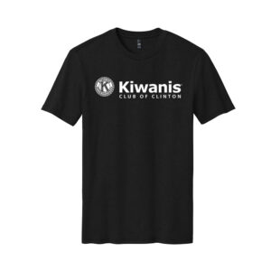 Clinton Kiwanis Unisex Premium Short Sleeve Tee-Black