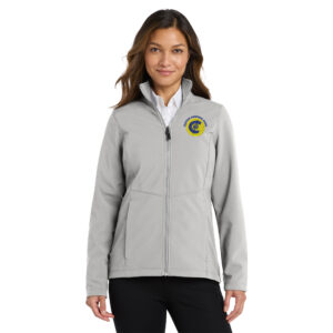CNB Port Authority Women’s Collective Soft Shell Jacket-Gusty Grey