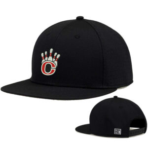 Clinton Bowling The Game Perforated GameChanger Snapback Cap-Black
