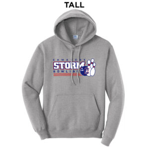 Storm Bowling Tall Hooded Sweatshirt-Athletic heather