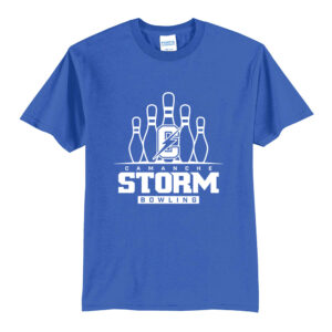 Storm Bowling Unisex Basic Short Sleeve Tee-Royal