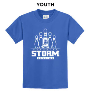 Storm Bowling Youth Basic Short Sleeve Tee-Royal