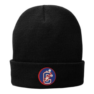 Storm Bowling Fleece Lined Knit stocking  Cap-Black