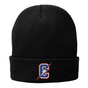 Storm Boys Wrestling Port Company Fleece Lined Knit stocking Cap-Black