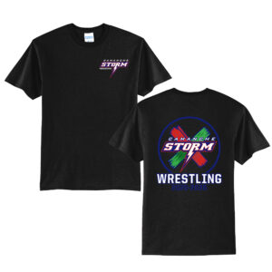 Storm Boys Wrestling Unisex Short Sleeve Tee-Black