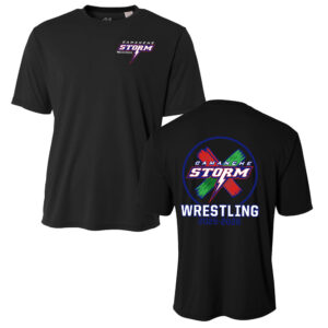 Storm Boys Wrestling Adult Cooling Performance Tshirt -Black
