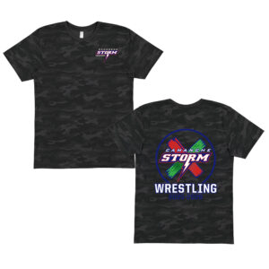 Storm Boys Wrestling LAT Fine Jersey Tee Unisex-Storm camo