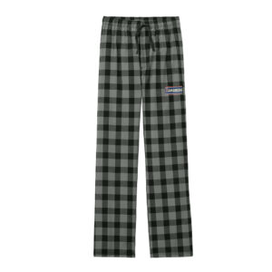 Camanche Storm Men Flannel Plaid Pant-Grey Black Buffalo Check