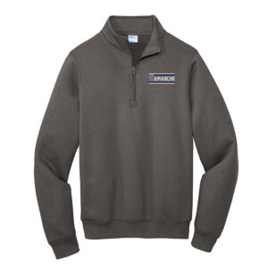 Camanche Storm Unisex Core Fleece 1/4 Zip Pullover Sweatshirt-Charcoal Grey