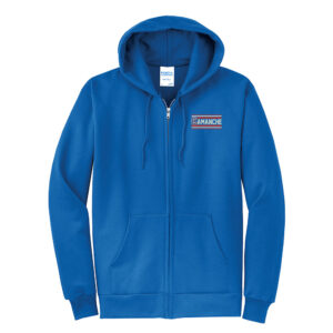 Camanche Storm Unisex Classic Full-Zip Hooded Sweatshirt-Royal
