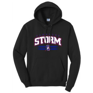 Camanche Storm Unisex Fleece Hooded Sweatshirt-Black