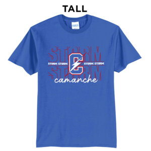 Camanche Storm Tall Short Sleeve Tee-Royal