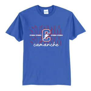 Camanche Storm Unisex Short Sleeve Tee-Royal