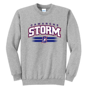 Camanche Storm Unisex Fleece Crewneck Sweatshirt-Athletic Heather