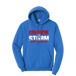 Storm Youth Wrestling Unisex Fleece Hooded Sweatshirt-Royal