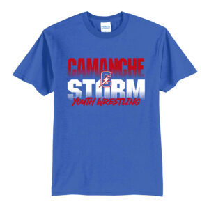 Storm Youth Wrestling Unisex Short Sleeve Tee-Royal