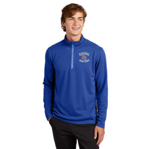 DC Show Choir Sport-Tek Sport-Wick Textured 1/4 Zip Pullover Men-Royal