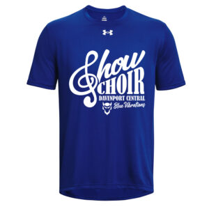 DC Show Choir Under Armour short sleeve Men’s Team Tech Tee-Royal