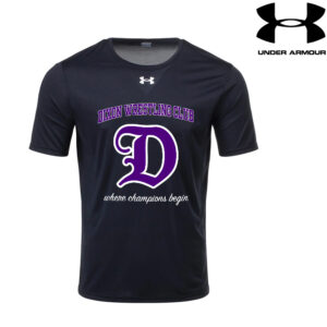 Dixon Wrestling Club Under Armour short sleeve Men’s Team Tech Tee-Black