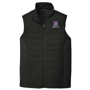 Dixon Wrestling Club Port Authority Collective Insulated Vest-Black