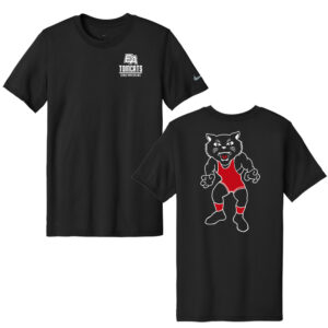 EA GIRLS Wrestling Nike Swoosh Sleeve rLegend Tee Men-Black