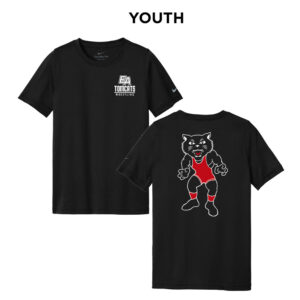 EA Wrestling Nike Youth Swoosh Sleeve rLegend Tee-Black