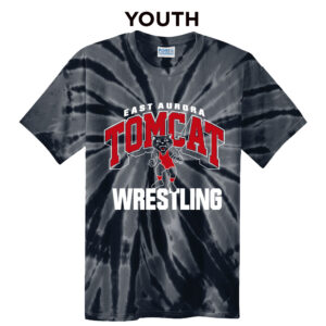 EA Wrestling YOUTH Essential Tie-Dye Tee-Black