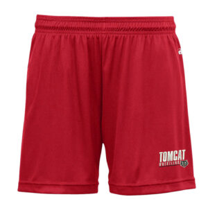 EA Wrestling Badger – B-Core Women’s 5″ Inseam Shorts-Red