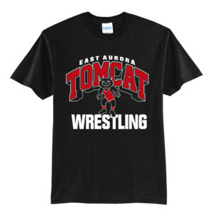 EA Wrestling Unisex Short Sleeve Tee-Black