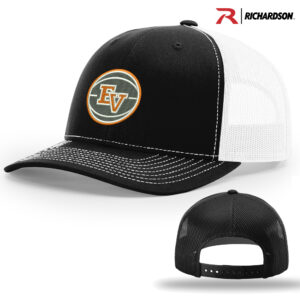 EV Girls BB Richardson Pro Crown Mesh Back Adjustable back cap Split-Black/White