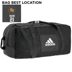 EV Girls BB Adidas Team Carry XL Duffle 35″ L X 19″ W X 17″ H- BLACK