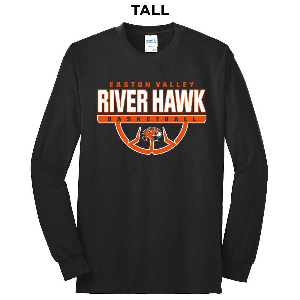 EV Girls BB Tall Cotton Long Sleeve Tee-black