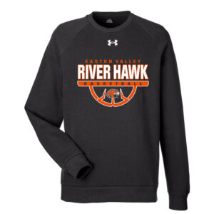 EV Girls BB Under Armour UA Rival Fleece Crewneck Sweatshirt adult-Black