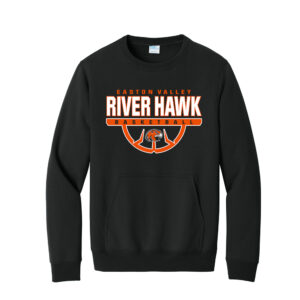 EV Girls BB Unisex Core Fleece Crewneck Pocket Sweatshirt-Black