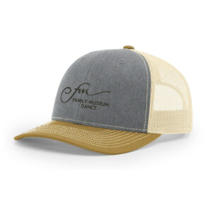 FM Dance Richardson Pro Crown Mesh Back Adjustable back Tri Color Cap-Heather/Birch/Amber