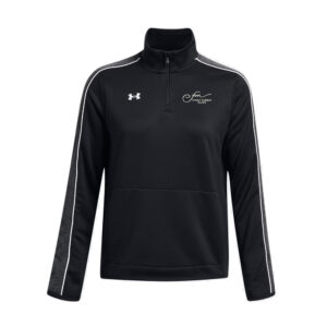FM Dance Under Armour Women’s UA Command Warm Up 1/4 Zip-Black/White