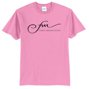 FM Dance Unisex Short Sleeve Tee-Candy Pink