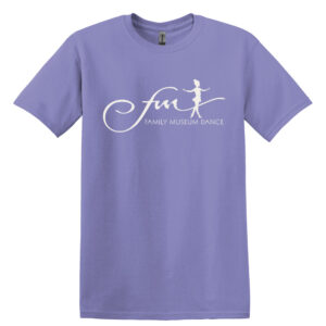 FM Dance Unisex Cotton Short Sleeve Tee-Violet