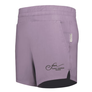 FM Dance Holloway Ladies Ventura Soft Knit Shorts-Lavender