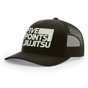 Five Point Jiu Jitsu Richardson Pro Crown Mesh Back solid color Adjustable back cap Solid-Coffee