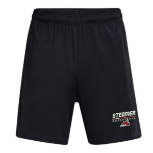 Steamer Boys Basketball Under Armour Men’s UA Tech Vent 7″ pocketed  Shorts-Black (m-3x)
