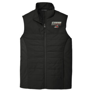 Steamer Boys Basketball Port Authority Collective Insulated Vest Men-Deep Black